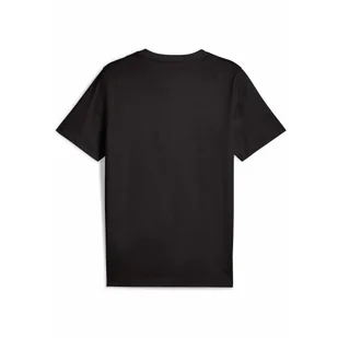 Męska koszulka Graphics Photoprint PUMA Black - Koszulki sportowe męskie - miniaturka - grafika 1