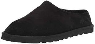 Męskie buty Skechers Renten-Lemato wsuwane szerokie dopasowanie na co dzień wygodne kapcie, Czarny, 42 EU - Kapcie damskie - miniaturka - grafika 1
