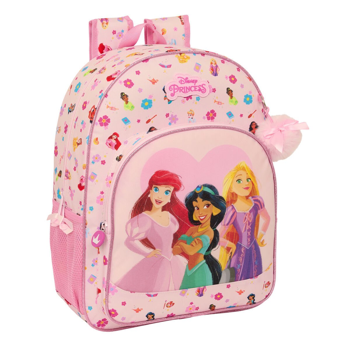 Plecak szkolny Księżniczki Disney Letnie przygody Rosa 33 x 42 x 14 cm
