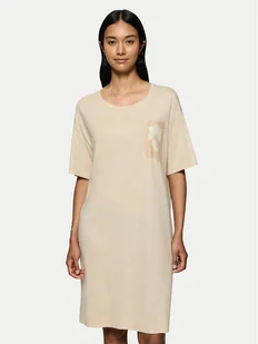 Triumph Koszula nocna Endless Comfort 10222570 Beżowy Relaxed Fit - Piżamy damskie - miniaturka - grafika 1