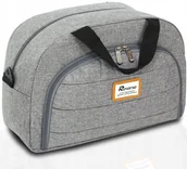 Torby i organizery dla mam - TORBA do WÓZKA polska uniwersalna torba dla MAMY TATY melanż len praktyczna - miniaturka - grafika 1