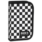 Piórniki - Piórnik dwuklapkowy z wyposażeniem krata Back Up - miniaturka - grafika 1