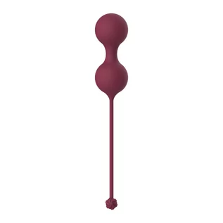 Kulki gejszy - boss of toys Vaginal balls set Love Story Diva Wine Red - grafika 1
