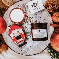 Świece - Świeca sojowa ORZECHY W KARMELU  - świeca sojowa zapachowa OTSO -  120 ml - miniaturka - grafika 1