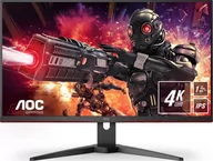 Monitory - AOC U28G2AE Czarny - miniaturka - grafika 1