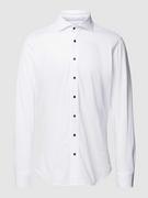 Koszule męskie - Koszula biznesowa o kroju slim fit z kołnierzykiem typu cutaway - miniaturka - grafika 1