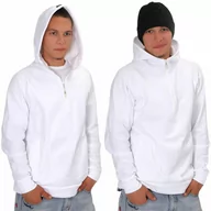 Bluzy sportowe męskie - TOP bluza z kapturem - męska .XXL .ciemnoniebieski - miniaturka - grafika 1