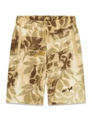 Spodnie i spodenki dla chłopców - Guess Szorty sportowe L6GD00 KA6R4 Khaki Regular Fit - miniaturka - grafika 1