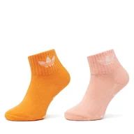 Skarpetki dla dzieci - Zestaw 2 par wysokich skarpet dziecięcych adidas Anti-Slip JC8540 Kolorowy - miniaturka - grafika 1