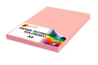 Szkolne artykuły papiernicze - Papier techniczny A4 140g różowy pastel v2 50 arkuszy - miniaturka - grafika 1