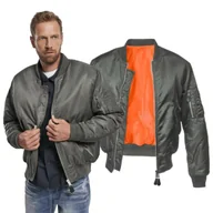 Odzież taktyczna i umundurowanie - Kurtka BRANDIT MA1 Bomber Jacket Anthrazit L - miniaturka - grafika 1