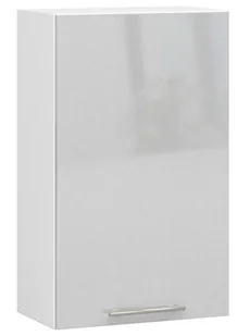 Nowoczesna Szafka Kuchenna W Kolorze Szary Połysk P7-E35 - Szafki kuchenne - miniaturka - grafika 1