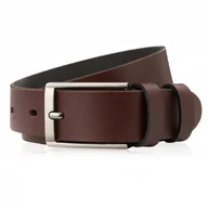 Paski - PASEK MĘSKI SKÓRZANY DO JEANSÓW BRĄZOWY KLASYCZNY 100 CM PAOLO PERUZZI PG-03-BRBL-100 - miniaturka - grafika 1