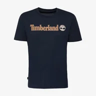 Koszulki męskie - TIMBERLAND T-SHIRT LINEAR LOGO SHORT SLEEVE TEE - Timberland - miniaturka - grafika 1