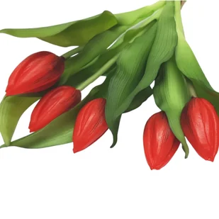 TULIPANY BUKIET KWIATY DO WAZONU TULIPAN GUMOWANY NA STROIK WIELKANOC - Sztuczne kwiaty TULIPANY BUKIET KWIATY DO WAZONU TULIPAN GUMOWANY NA STROIK WIELKANOC - Sztuczne kwiaty - miniaturka - grafika 1