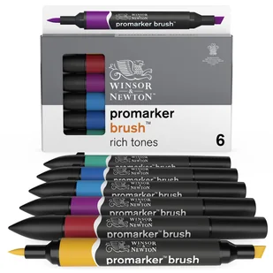Brushmarker 6 rich tones - Przybory szkolne - miniaturka - grafika 4