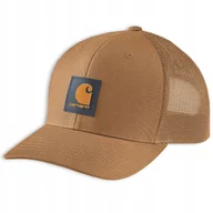 Czapki i chusty sportowe męskie - Czapka Carhartt Rugged Flex Twill Mesh-Back Flex Fit 110 - miniaturka - grafika 1