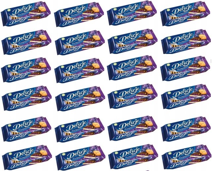24x 147g Delicje Szampańskie jagoda Karton