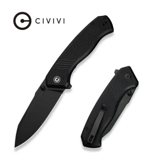 Civivi Placoid Black Coarse G10, Black Stonewashed 14C28N (C23079-1) - Noże - miniaturka - grafika 1