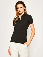 Koszulki i topy damskie - Lacoste Polo PF5462 Czarny Slim Fit - miniaturka - grafika 1