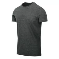 Odzież taktyczna i umundurowanie - T-Shirt Helikon-Tex Slim - Czarno-Szary Melanż - miniaturka - grafika 1