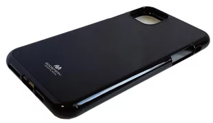JELLY CASE silikon etui do iPhone 11 Pro Max - BLACK - Etui i futerały do telefonów - miniaturka - grafika 1
