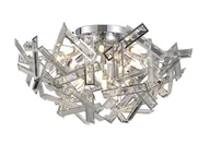 Lampy sufitowe - Auhilon Clementi lampa sufitowa 12-punktowa chrom JX8323-12 CHROME - miniaturka - grafika 1