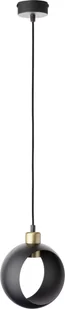 Lampa wisząca Orno JALA 1P, lampa wisząca, E27 max.15W, czarna - Lampy sufitowe - miniaturka - grafika 1