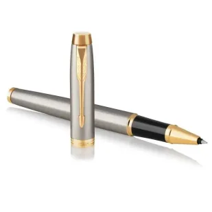 Pióro kulkowe Im Brushed Metal GT F - Parker - Pióra kulkowe - miniaturka - grafika 1