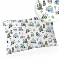 Kołdry i poduszki dla dzieci - PODUSZKA ANTYALERGICZNA 40x60 BAWEŁNA 100% WZORY! - miniaturka - grafika 1