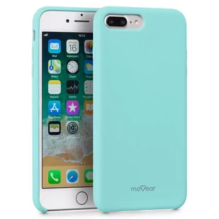 moVear MOVEAR Etui silikonowe iPhone 8/7 Plus 5.5" Miętowy silkyCase AI87PCSC0MTCMT - Etui i futerały do telefonów - miniaturka - grafika 1