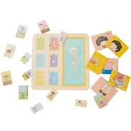 Puzzle - Classic World Tablica Edukacyjna Ciało Ludzkie Układanka Klocki Puzzle dla Dzieci Dopasuj 19 el. CW40031 - miniaturka - grafika 1