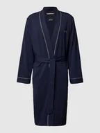 Szlafroki męskie - Szlafrok z paskami w kontrastowym kolorze model ‘Kimono BM’ - miniaturka - grafika 1