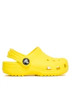 Buty dla chłopców - Crocs Klapki Classic Clog T 206990 Żółty - miniaturka - grafika 1