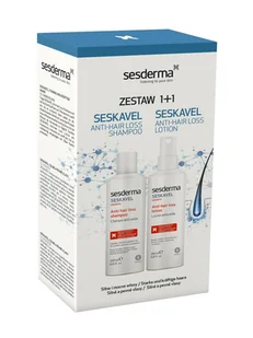Sesederma Zestaw Seskavel (Szampon  + Emulsja ) - Szampony do włosów - miniaturka - grafika 1