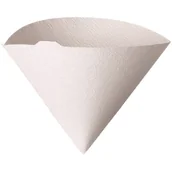 Akcesoria i części do ekspresów do kawy - ICO Ico harfil100 Hario filtrów papierowych/torebek filtracyjnych misarashi, środkowy zapewnia V60  02, 100 sztuk, biały, 53.3 x 35.6 x 61 cm VCF-02-100W - miniaturka - grafika 1