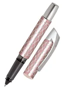 Długopisy - ONLINE Campus Diamond Rose długopis z tuszem praworęcznym i leworęcznym ergonomiczny uchwyt, do standardowych wkładów, technologia Magic Ball (zawiera niebieski wkład atramentowy) - miniaturka - grafika 1