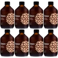 Soki i napoje niegazowane - Vigo Yoko Kombucha z brzoskwinią i trawą cytrynową Zestaw 8 x 330 ml Bio - miniaturka - grafika 1