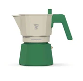 Zaparzacze i kawiarki - PEZZETTI FUTUREXPRESS Emaliowana kawiarka (3 filiżanki) - Zielony - miniaturka - grafika 1