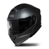 Kaski motocyklowe - Kask Szczękowy iXS iXS301 1.0 Szary matowyS - miniaturka - grafika 1