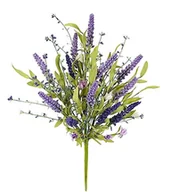 Sztuczne kwiaty - Flair Flower Sztuczne kwiaty lawendy, bukiet lawendy, gałązka lawendy, bukiet kwiatów, na wesele, imprezę, do domu, jako dekoracja letnich kwiatów - miniaturka - grafika 1