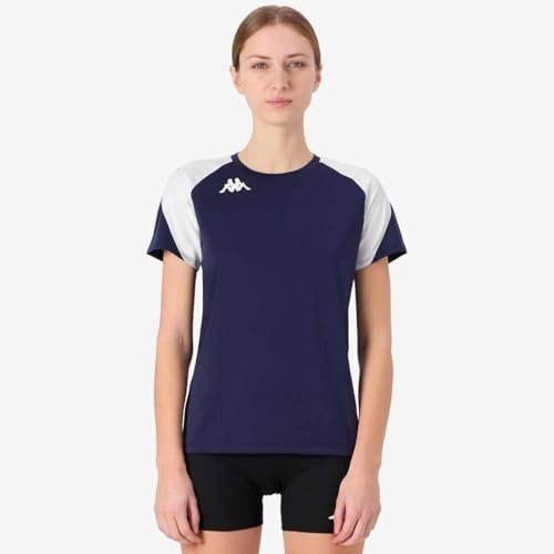 Kappa LARETA Act Jersey Sportowy styl Dostępny w wielu rozmiarach/kolorach Bleu XS