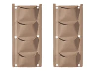 Pozostałe akcesoria do uprawy roślin - PARKSIDE® Worek do sadzonek, 2 sztuki (Worek wiszący do sadzonek, beżowy) - miniaturka - grafika 1