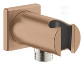 Zestawy prysznicowe - Rainshower Kolanko przyłączeniowe ścienne, Brushed Warm Sunset, kwadratowa rozeta - miniaturka - grafika 1
