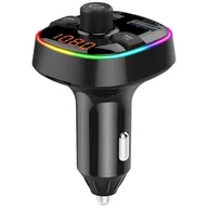 Transmitery FM - Transmiter Fm Mp3 Z Bluetooth 5.0 + Czytnik Kart Pamieci + 2xusb Qc3.0 Bc52l - miniaturka - grafika 1