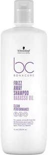 Schwarzkopf BC Bonacure Frizz Away Szampon wygładzający do włosów puszących się 1000ml - Szampony do włosów - miniaturka - grafika 1