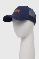 Czapki męskie - Quiksilver czapka z daszkiem kolor granatowy z aplikacją - miniaturka - grafika 1