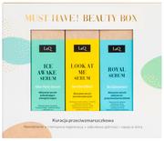 Zestawy kosmetyków damskich - LaQ Must Have! Beauty Box, zestaw serum, 3x30ml - miniaturka - grafika 1