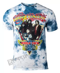 koszulka AEROSMITH - WORLD TOUR TRIANGLE, barwiona-XL - Koszulki męskie - miniaturka - grafika 1