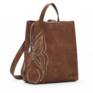 Torebki damskie - Plecak Desigual Goodall Sumy 25SAKP07 Brązowy - miniaturka - grafika 1